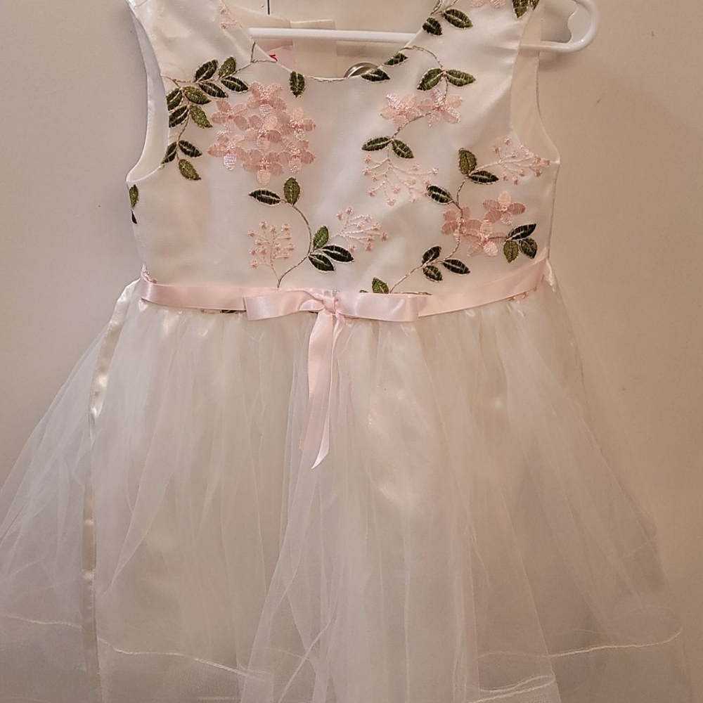 La Princess embroidery dress 4t
